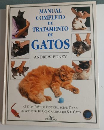 Livro manual para tratamento de gatos