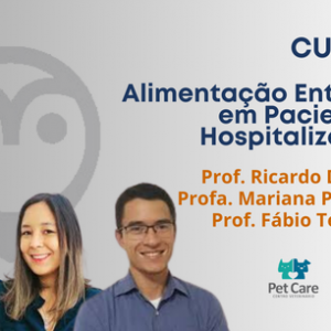 Curso -  Alimentação enteral em cães e gatos